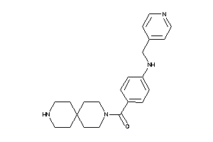 Image of 3,9-diazaspiro[5.5]undecan-3-yl-[4-(4-pyridylmethylamino)phenyl]methanone
