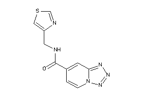 Image of N-(thiazol-4-ylmethyl)tetrazolo[1,5-a]pyridine-7-carboxamide