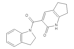 3-(indoline-1-carbonyl)-1,5,6,7-tetrahydro-1-pyrindin-2-one