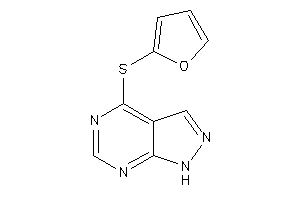 Image of 4-(2-furylthio)-1H-pyrazolo[3,4-d]pyrimidine