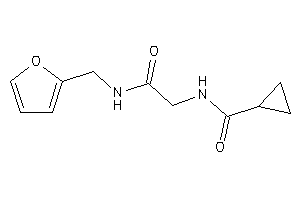 Image of N-[2-(2-furfurylamino)-2-keto-ethyl]cyclopropanecarboxamide