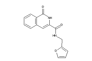 Image of N-(2-furfuryl)-1-keto-2H-isoquinoline-3-carboxamide
