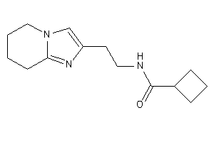 N-[2-(5,6,7,8-tetrahydroimidazo[1,2-a]pyridin-2-yl)ethyl]cyclobutanecarboxamide