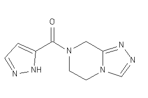 6,8-dihydro-5H-[1,2,4]triazolo[4,3-a]pyrazin-7-yl(1H-pyrazol-5-yl)methanone