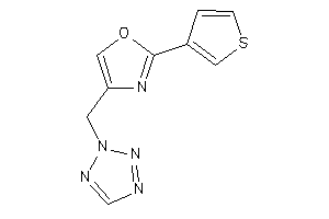 Image of 4-(tetrazol-2-ylmethyl)-2-(3-thienyl)oxazole