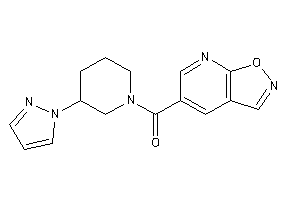 Isoxazolo[5,4-b]pyridin-5-yl-(3-pyrazol-1-ylpiperidino)methanone
