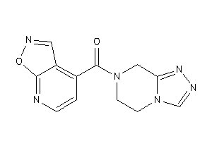 6,8-dihydro-5H-[1,2,4]triazolo[4,3-a]pyrazin-7-yl(isoxazolo[5,4-b]pyridin-4-yl)methanone