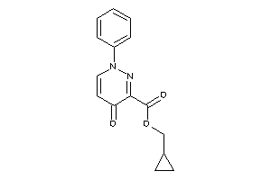 4-keto-1-phenyl-pyridazine-3-carboxylic Acid Cyclopropylmethyl Ester