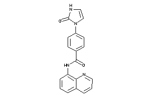 4-(2-keto-4-imidazolin-1-yl)-N-(8-quinolyl)benzamide
