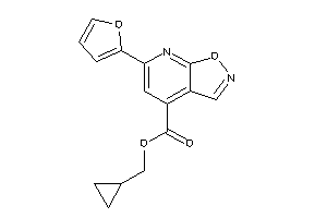 6-(2-furyl)isoxazolo[5,4-b]pyridine-4-carboxylic Acid Cyclopropylmethyl Ester