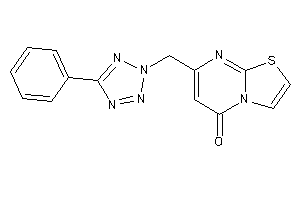 7-[(5-phenyltetrazol-2-yl)methyl]thiazolo[3,2-a]pyrimidin-5-one