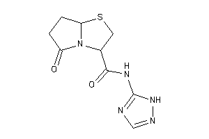 5-keto-N-(1H-1,2,4-triazol-5-yl)-3,6,7,7a-tetrahydro-2H-pyrrolo[2,1-b]thiazole-3-carboxamide