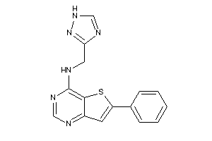 (6-phenylthieno[3,2-d]pyrimidin-4-yl)-(1H-1,2,4-triazol-3-ylmethyl)amine