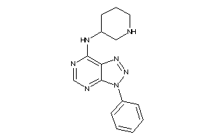 (3-phenyltriazolo[4,5-d]pyrimidin-7-yl)-(3-piperidyl)amine