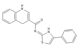 Image of N-(4-phenyl-4-thiazolin-2-ylidene)-1,4-dihydroquinoline-3-carboxamide