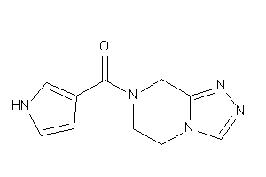 6,8-dihydro-5H-[1,2,4]triazolo[4,3-a]pyrazin-7-yl(1H-pyrrol-3-yl)methanone