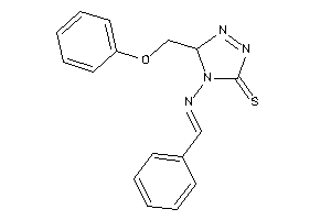 4-(benzalamino)-3-(phenoxymethyl)-3H-1,2,4-triazole-5-thione