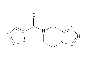 6,8-dihydro-5H-[1,2,4]triazolo[4,3-a]pyrazin-7-yl(thiazol-5-yl)methanone