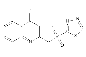 2-(1,3,4-thiadiazol-2-ylsulfonylmethyl)pyrido[1,2-a]pyrimidin-4-one