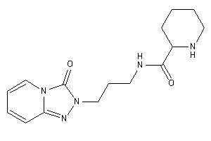 N-[3-(3-keto-[1,2,4]triazolo[4,3-a]pyridin-2-yl)propyl]pipecolinamide