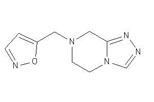 5-(6,8-dihydro-5H-[1,2,4]triazolo[4,3-a]pyrazin-7-ylmethyl)isoxazole