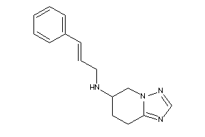 Cinnamyl(5,6,7,8-tetrahydro-[1,2,4]triazolo[1,5-a]pyridin-6-yl)amine