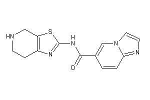 N-(4,5,6,7-tetrahydrothiazolo[5,4-c]pyridin-2-yl)imidazo[1,2-a]pyridine-6-carboxamide