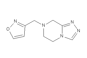 3-(6,8-dihydro-5H-[1,2,4]triazolo[4,3-a]pyrazin-7-ylmethyl)isoxazole