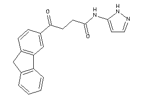 4-(9H-fluoren-3-yl)-4-keto-N-(1H-pyrazol-5-yl)butyramide