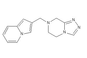 7-(indolizin-2-ylmethyl)-6,8-dihydro-5H-[1,2,4]triazolo[4,3-a]pyrazine