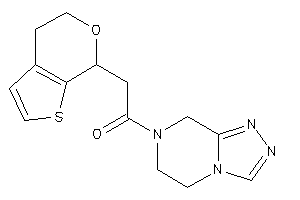 2-(5,7-dihydro-4H-thieno[2,3-c]pyran-7-yl)-1-(6,8-dihydro-5H-[1,2,4]triazolo[4,3-a]pyrazin-7-yl)ethanone