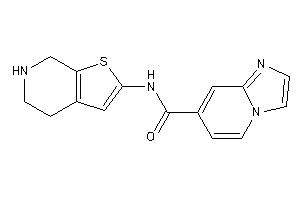 N-(4,5,6,7-tetrahydrothieno[2,3-c]pyridin-2-yl)imidazo[1,2-a]pyridine-7-carboxamide