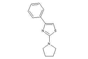 4-phenyl-2-pyrrolidino-thiazole