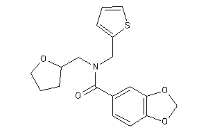 Image of N-(tetrahydrofurfuryl)-N-(2-thenyl)-piperonylamide