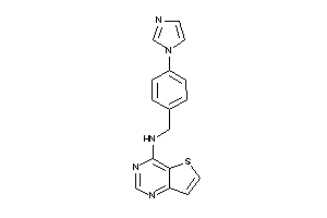 Image of (4-imidazol-1-ylbenzyl)-thieno[3,2-d]pyrimidin-4-yl-amine