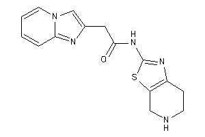 Image of 2-imidazo[1,2-a]pyridin-2-yl-N-(4,5,6,7-tetrahydrothiazolo[5,4-c]pyridin-2-yl)acetamide