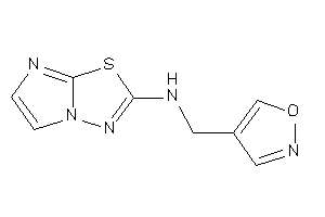 Imidazo[2,1-b][1,3,4]thiadiazol-2-yl(isoxazol-4-ylmethyl)amine