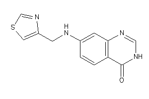 7-(thiazol-4-ylmethylamino)-3H-quinazolin-4-one