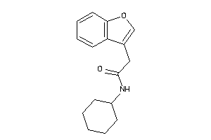 2-(benzofuran-3-yl)-N-cyclohexyl-acetamide