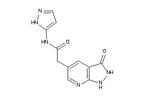 2-(3-keto-1,2-dihydropyrazolo[3,4-b]pyridin-5-yl)-N-(1H-pyrazol-5-yl)acetamide