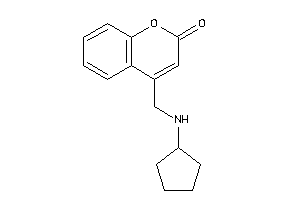 4-[(cyclopentylamino)methyl]coumarin