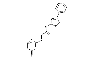 2-[(4-keto-5H-pyrimidin-2-yl)thio]-N-(4-phenyl-2,5-dihydrothiophen-2-yl)acetamide