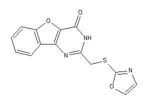 2-[(oxazol-2-ylthio)methyl]-3H-benzofuro[3,2-d]pyrimidin-4-one