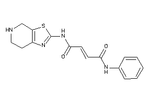 N-phenyl-N'-(4,5,6,7-tetrahydrothiazolo[5,4-c]pyridin-2-yl)but-2-enediamide