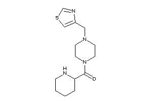 2-piperidyl-[4-(thiazol-4-ylmethyl)piperazino]methanone