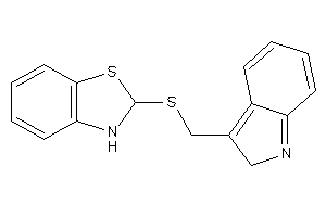2-(2H-indol-3-ylmethylthio)-2,3-dihydro-1,3-benzothiazole