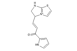 3-(6,7-dihydro-5H-imidazo[2,1-b]thiazol-4-ium-5-yl)-1-(1H-pyrrol-2-yl)prop-2-en-1-one