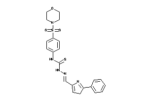 1-(4-morpholinosulfonylphenyl)-3-[(2-phenyl-3H-pyrrol-5-yl)methyleneamino]thiourea