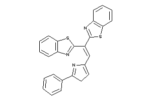 2-[1-(1,3-benzothiazol-2-yl)-2-(2-phenyl-3H-pyrrol-5-yl)vinyl]-1,3-benzothiazole