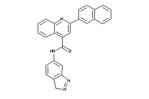 N-(3H-indazol-6-yl)-2-(2-naphthyl)cinchoninamide